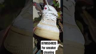 Off white Nike air force 1 clean #shoes #rubberhose #rubbersole #nike #sneakers