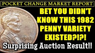 NO WAY!! Lincoln Cent Collectors Pay BIG MONEY For This 1982 Coin! POCKET CHANGE MARKET REPORT