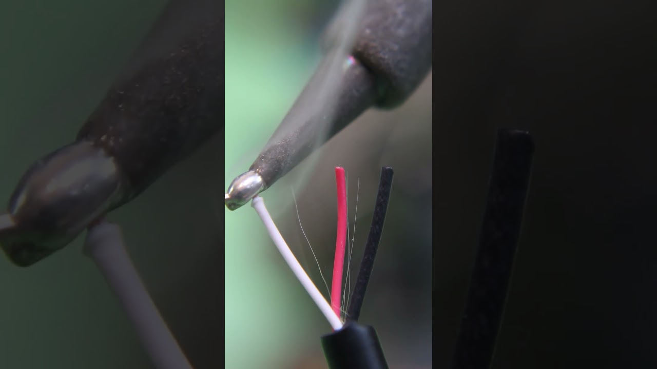 How to fit a new 3 Pin Mini XLR connector to a headphone cable for AKG or Beyerdynamic