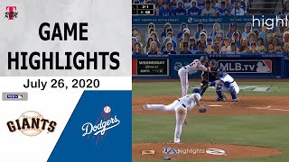 Los angeles dodgers vs san francisco ...