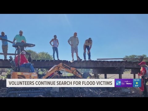 Volunteers continue to search for flood victims as East Texas crews dispatched to Kerrville