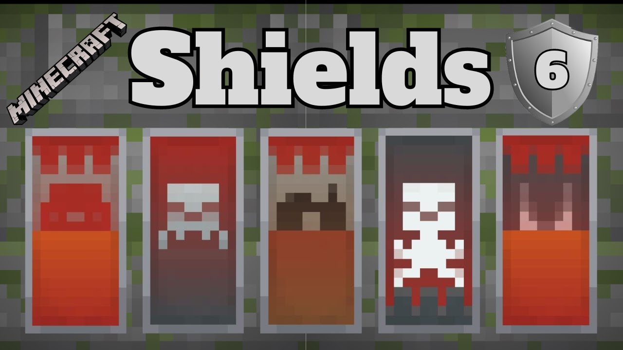 Minecraft Shield Banner Designs 6 - It's Banner Time! - YouTube