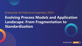 Evolving Process Models &amp; Application Landscapes, with Business Capabilities [EA Essentials 2024]