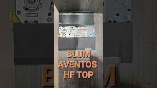 Blum Aventos Hf  Top.  Монтаж  силового механизма.