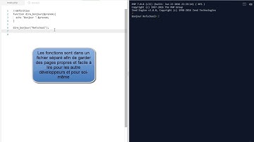 Les fonctions en PHP