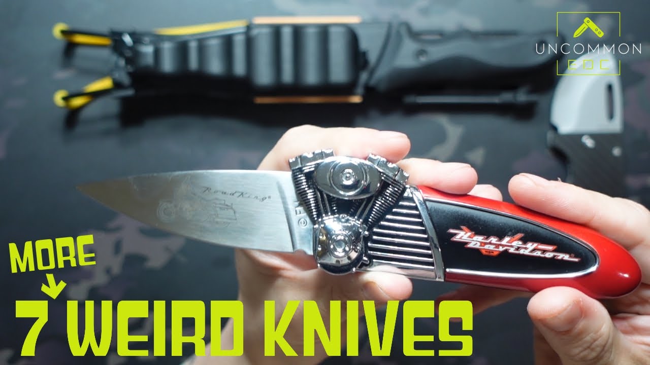 7 MORE of the Weirdest Knives I Own - YouTube
