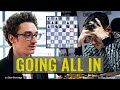 Going all in  fabiano caruana vs alireza firouzja  norway chess 2024