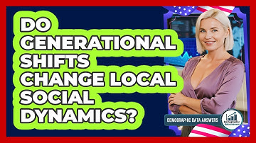 Do generational shifts change local social dynamics?