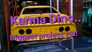 Karma Dino Kit Car Build Part 1 : Can I build a car? The First 21 Months.
