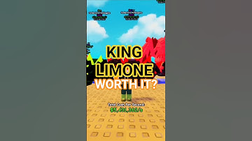 KING LIMONE SEED Is It OP? #plantsvsbrainrots #pvb #roblox #robloxshorts