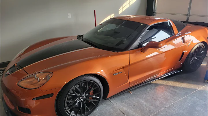 C7 shifter knob going into my C6 Z06 Corvette with 6-speed pattern.  I'm tripping literally!!! LoL