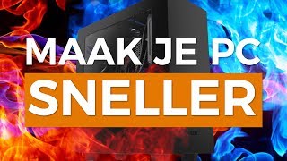 MAAK GRATIS JE TRAGE PC SNELLER! - Tutorial - TechTime