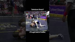 What’s your call? Comment with your answer & rationale #wrestling #sports #toughcallsonthemat #nfhs