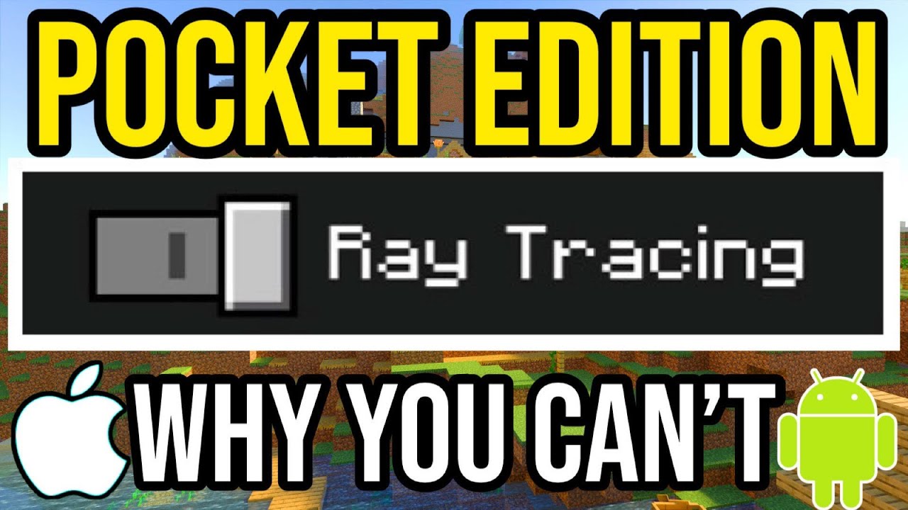 Why You Can't ENABLE RTX Ray Tracing In Minecraft PE 