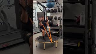 Marc is showing exactly what NOT to do with your resistance band kit