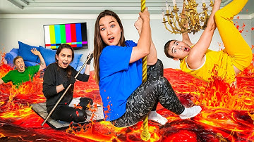 Пол Это Лава Челлендж с Экстремальными Усложнениями!