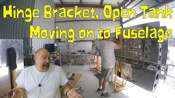 RV-10 Wings - 070 - Hinge Bracket, Open tank testing, Stopping point and moving forward