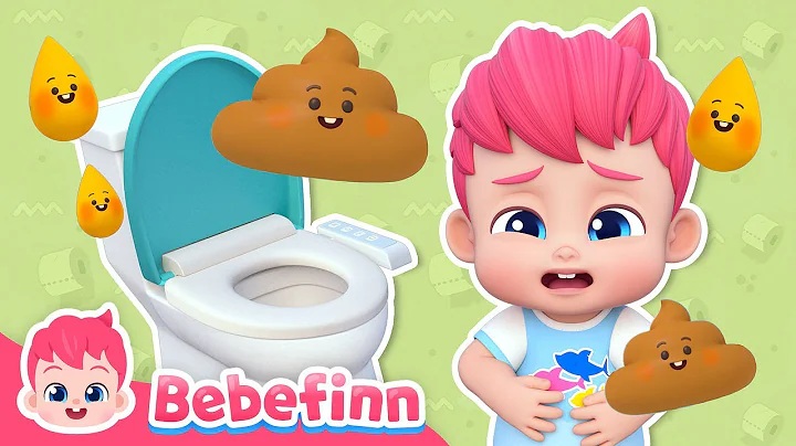 EP123 | 💩 Poo Poo Song | Bebefinn Healthy Habits | Nursery Rhymes for Kids