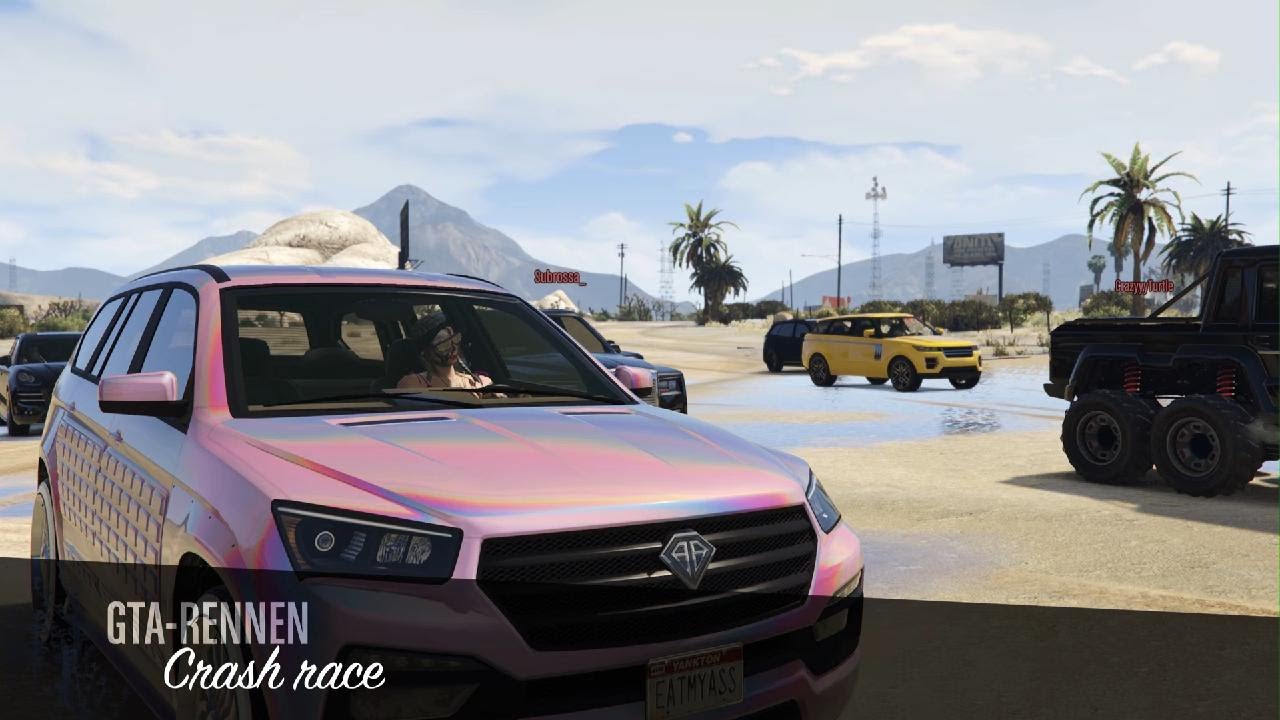 Grand Theft Auto V / GTA5 PS5 (online) CRASH RACE ML63 AMG