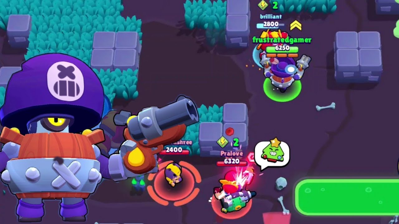 Brawl stars Duo Showdown Feast or famine Gameplay | Darryl - YouTube