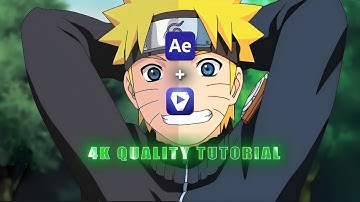 4K Quality Tutorial After Effects & Topaz | PNX EDITZ