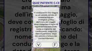 Quiz patente C-CE #patentic #shorts #patenti #quiz #quiztime #patentediguida
