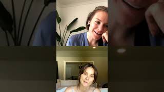 Danielle Savre and Stefania Spampinato live Instagram stream June 11th 2020