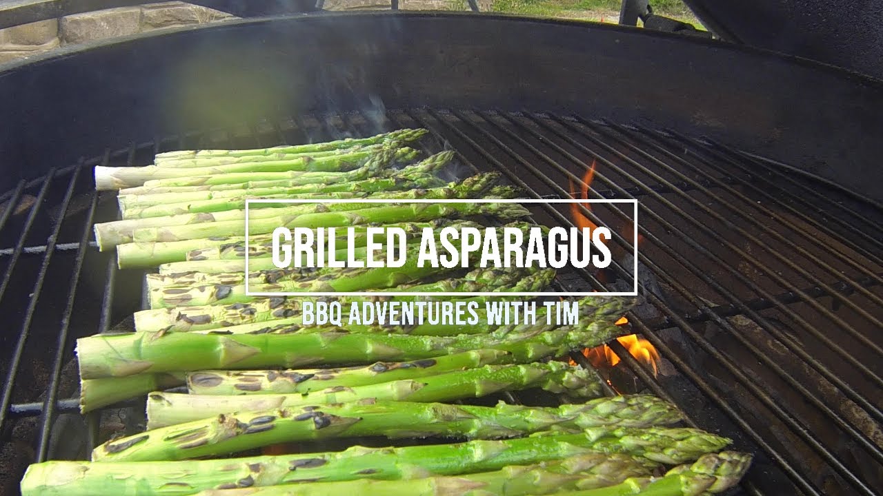 Grilled Asparagus on the Big Green Egg YouTube
