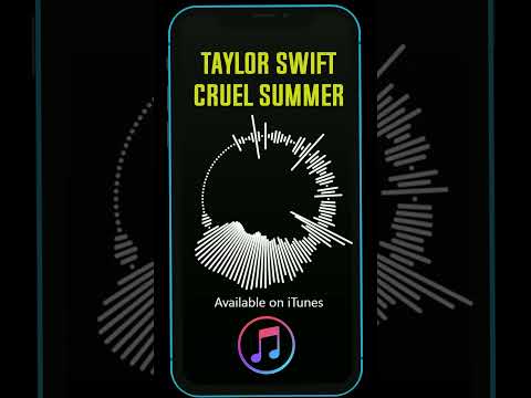 Taylor Swift - Cruel Summer (아이폰)벨소리 (다운로드 링크는 설명란에 있습니다) #벨소리 #taylorswift #cruelsummertaylorswift