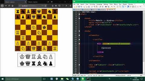 Tablero de Ajedrez Interactivo en Javascript + Mate.js