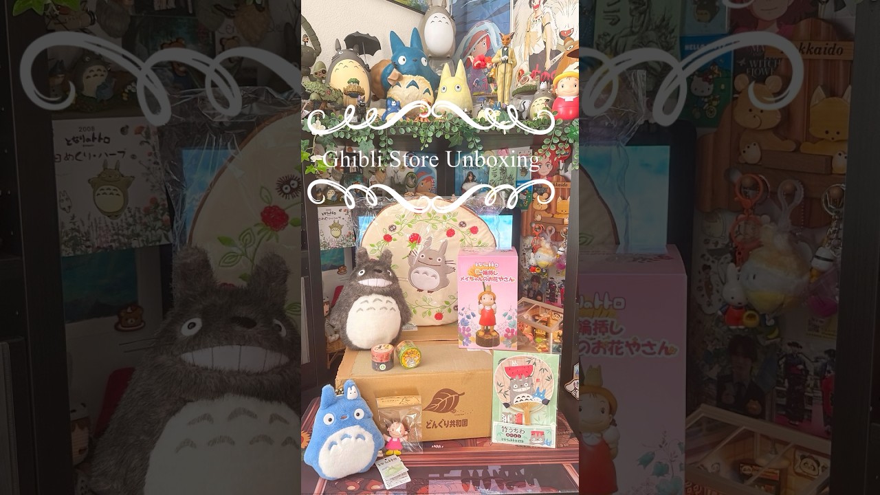 Rare Studio Ghibli items | ジブリグッズ | 지브리 | Totoro - YouTube