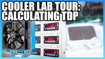 How "TDP" Is Calculated & Why Cooler Reviews Are Flawed | Lab Tour