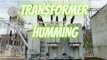 Extra High Voltage EHV Transformer Humming Sound In Electrical Substation