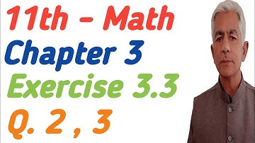 math 11 chapter 3 | exercise 3.3 Q.2 @KhalidMehmood-sp2ql