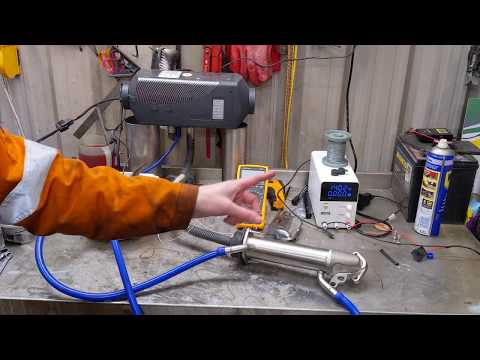 Exhaust heat recovery with EGR cooler KW measured - YouTube