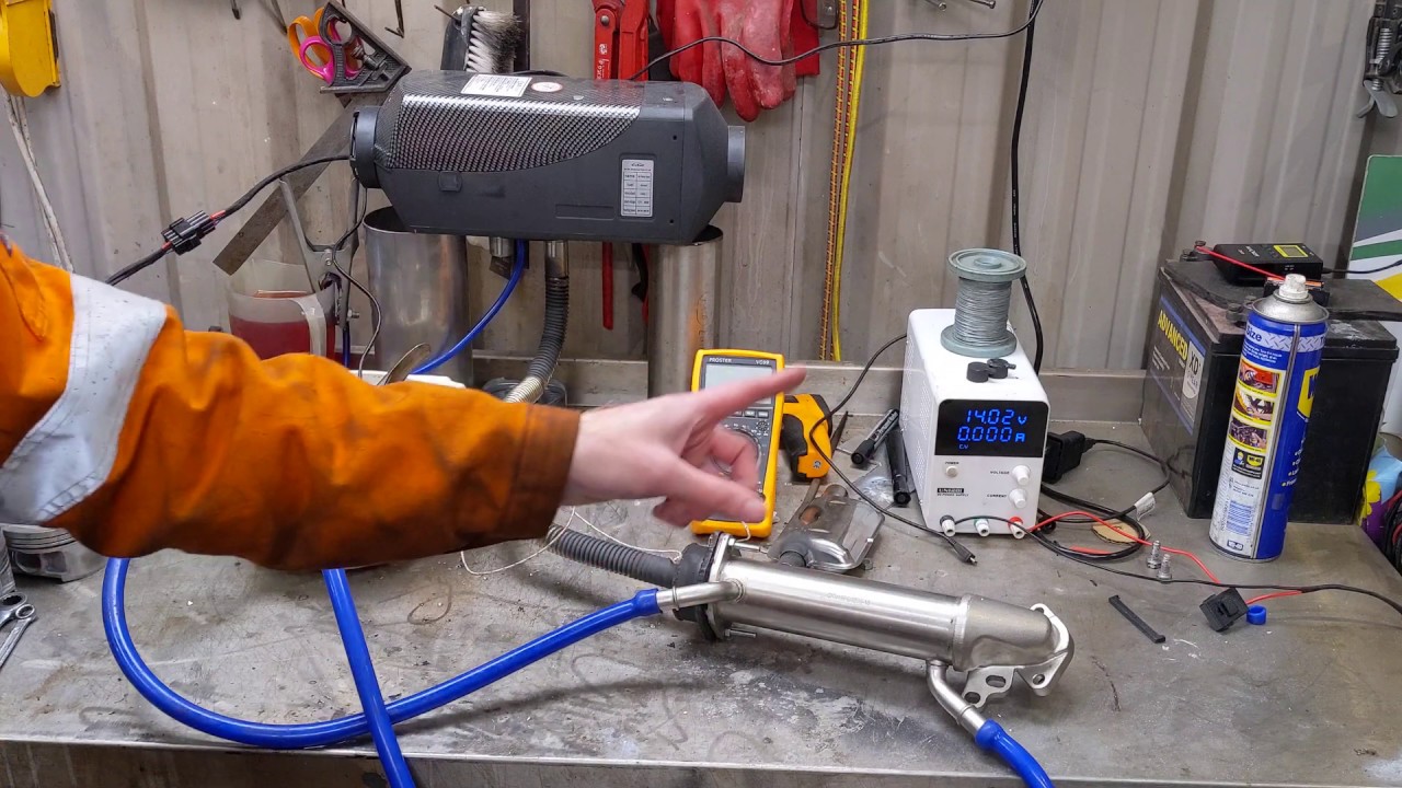 Diesel Heater Exhaust Heat Exchanger