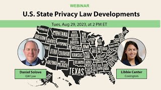 Famous Webinar   U S  State Privacy Law Developments Wealth