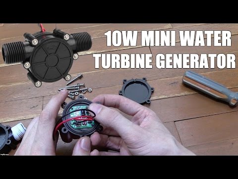 10W Mini Turbine Generator from eBay