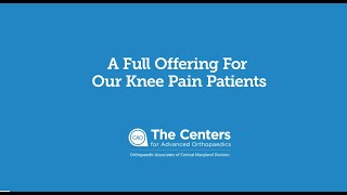 Dr Ke Xie A Full Offering for Our Knee Replacement Patients