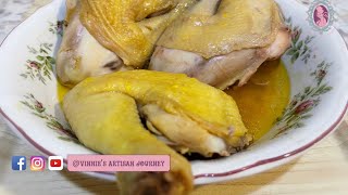 Hakka Salted Steamed Chicken | 客家蒸盐鸡 | How To Prepare with Simple Ingredients