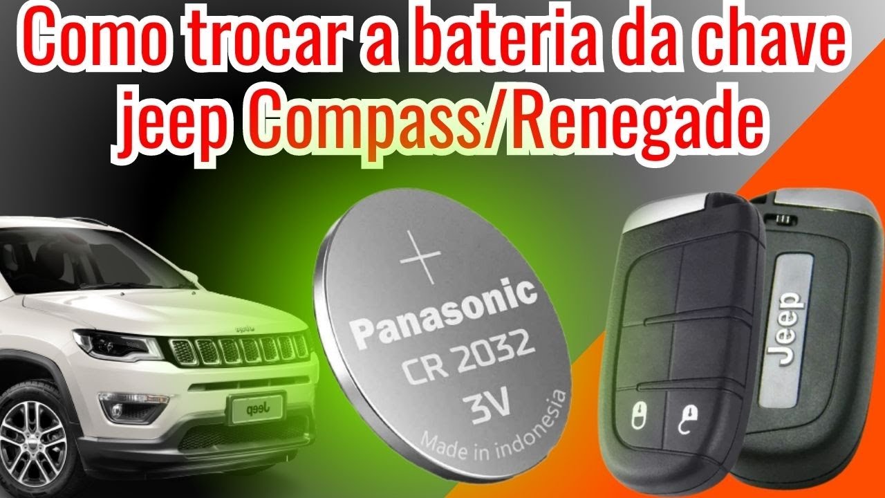 Jeep Compass Schlüssel Batterie Wechseln