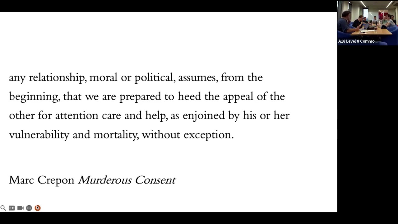 Critical Antiquities Workshop - Andrew Benjamin