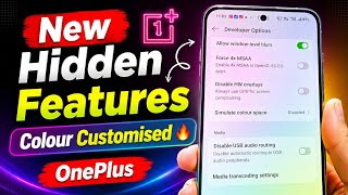 New Hidden Features 😜 colour customised All Android Phone 📱 OnePlus OxygenOS version