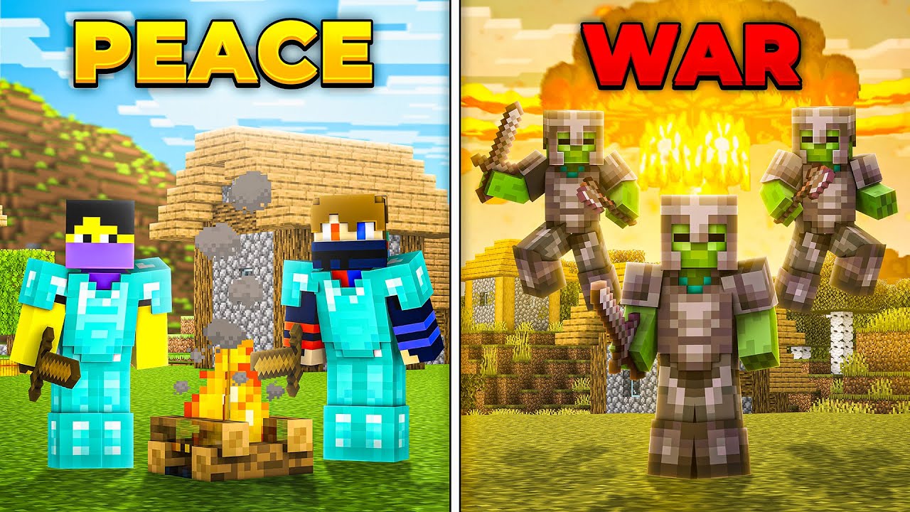 I Simulated a Zombie Civilization In Minecraft (Hindi)