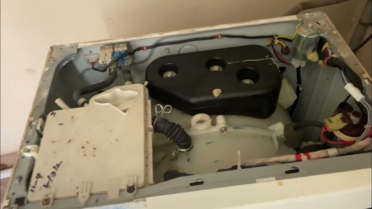 samsung washing machine drum stuck resolved YouTube