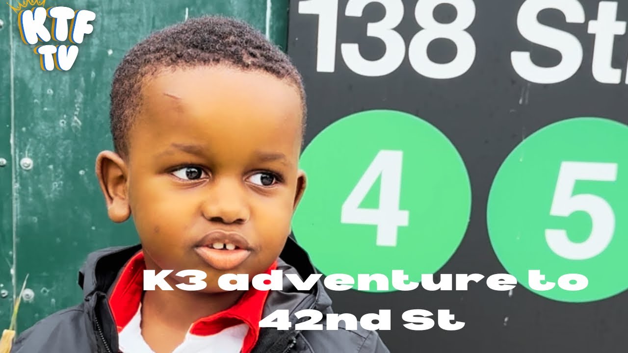 K3’s Adventure To The Train Museum Store on 42nd St!! Toddler MTAtrain experience