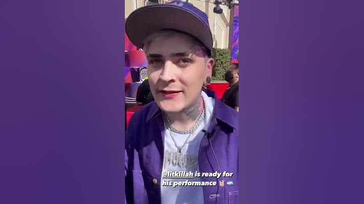 Lit Killah en la alfombra roja de los #LatinAMAs con Tiago PZK