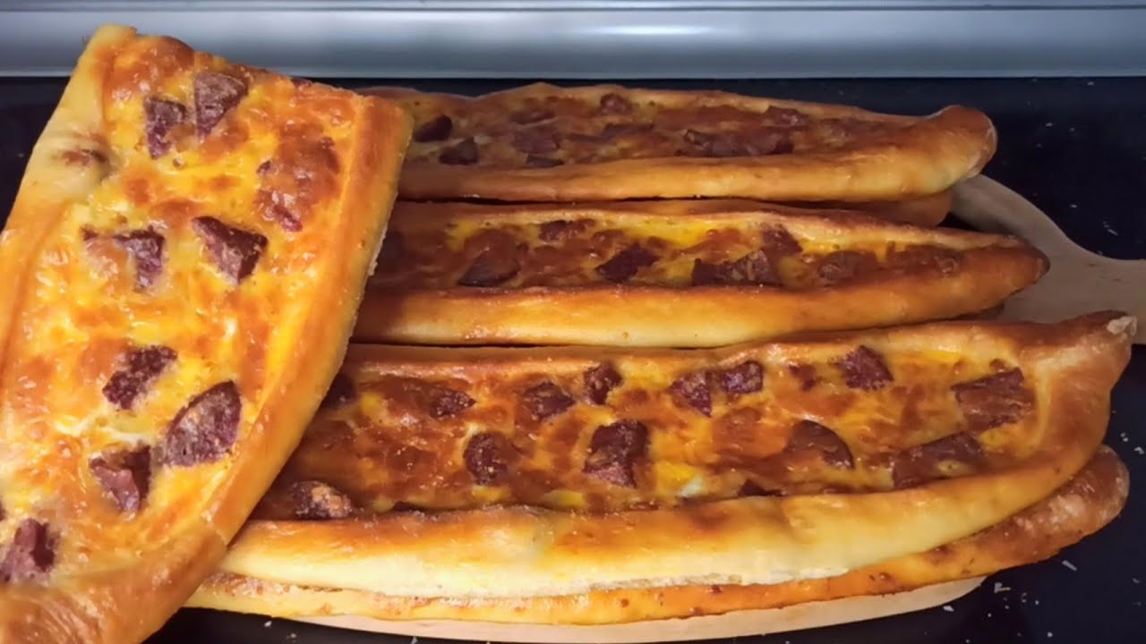 SUCUKLU YUMURTALI KAŞARLI PİDE NASIL YAPILIR ⬆️ USTASINDAN PİDE TARİFİ | İFTAR MENÜSÜ