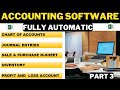 FULLY AUTOMATIC ACCOUNTING SOFTWARE IN EXCEL | INVENTORY TRIAL BALANCE | PROFIT AND LOSS | PART 3