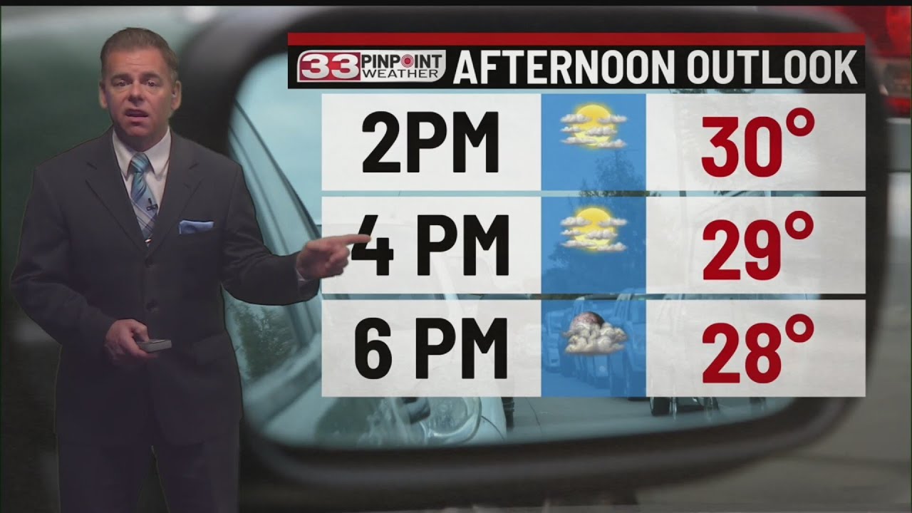 Cloudy and colder Tuesday - YouTube